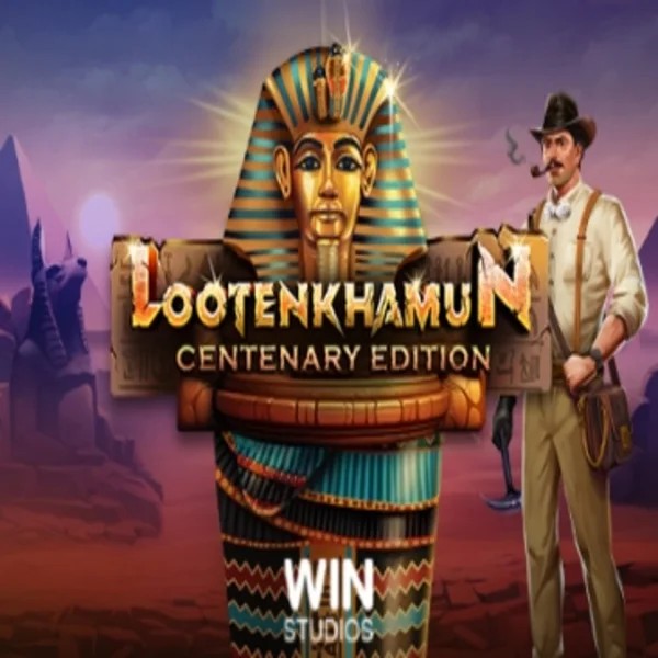Loot'en Khamun the Dead Sea Scrolls slot logo by Win Studios at Sankra Casino
