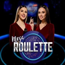 Official Live Casino logo: Mega Roulette by Pragmatic Play at Sankra Casino