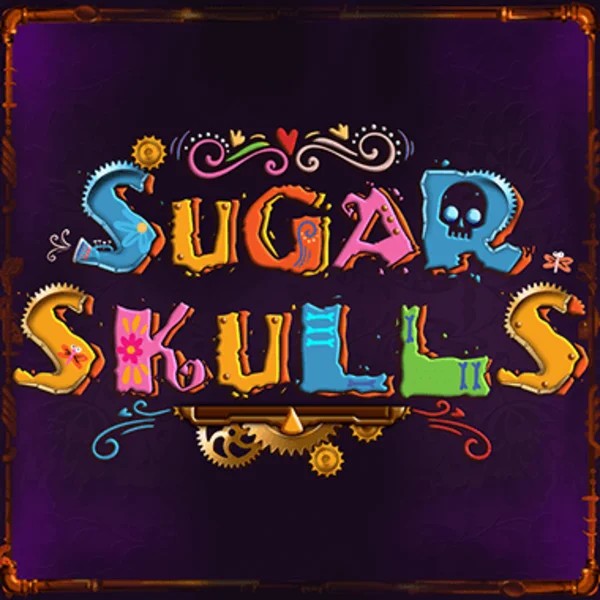 Sugar Skulls logo by Booming Games at Sankra Casino